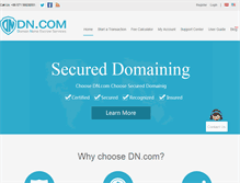 Tablet Screenshot of dn.com
